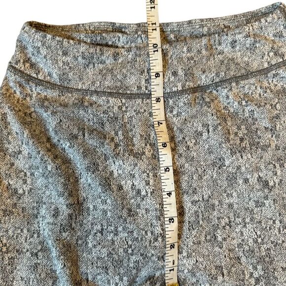 Gymshark Women's Fleur Texture Leggings Charcoal Marl Gray S - Picture 4 of 8